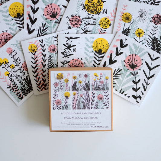 Ruth Thorp - Wild Meadow - Box of 12 Cards artwork