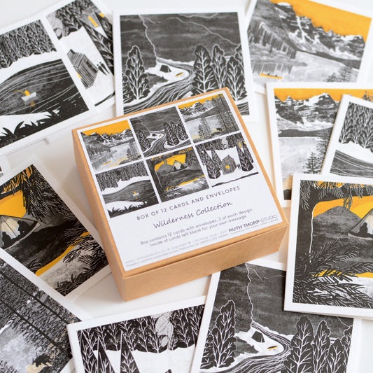 Ruth Thorp - Wilderness - Box of 12 Cards artwork