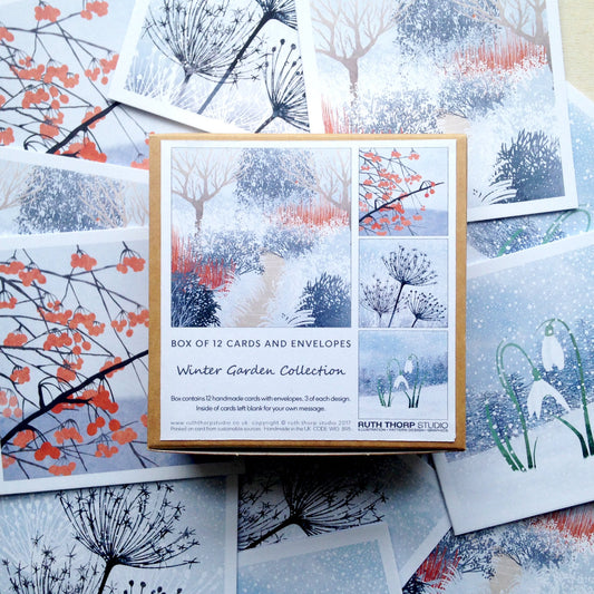 Ruth Thorp - Winter Garden - Box of 12 Cards for Heart Gallery