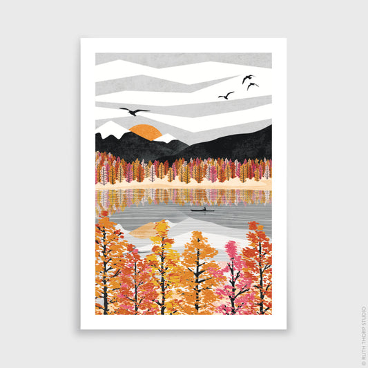 Ruth Thorp - Drift - A4 print - artwork