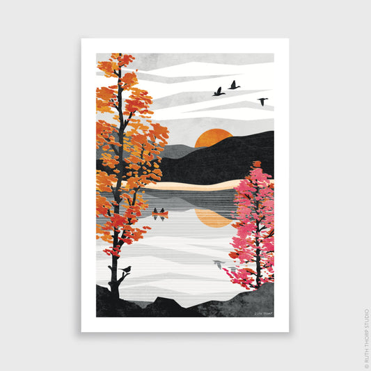Ruth Thorp - Reflect - A4 print - artwork