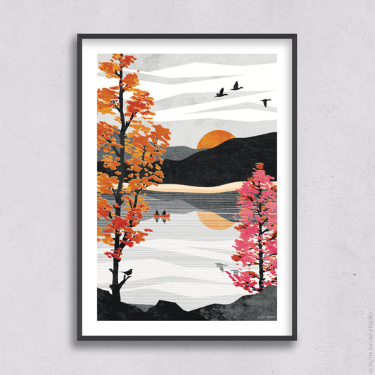 Ruth Thorp - Reflect - A4 print - artwork