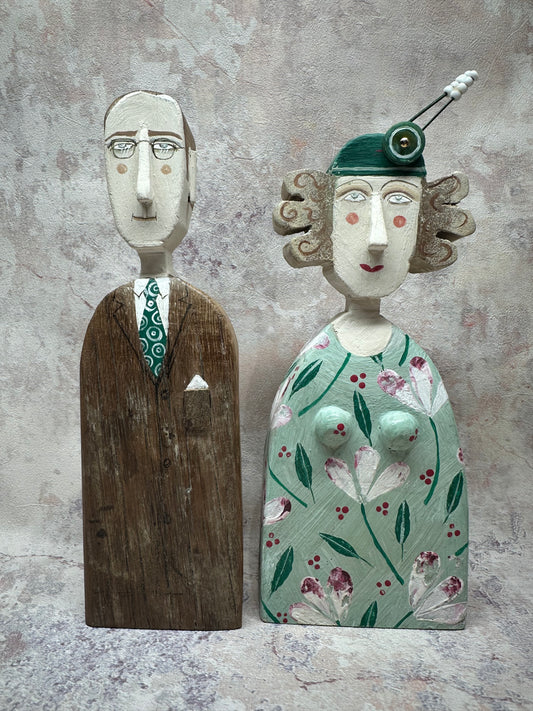 Lynn Muir sculpture for Portrait of a Northern town in Heart Gallery Hebden Bridge