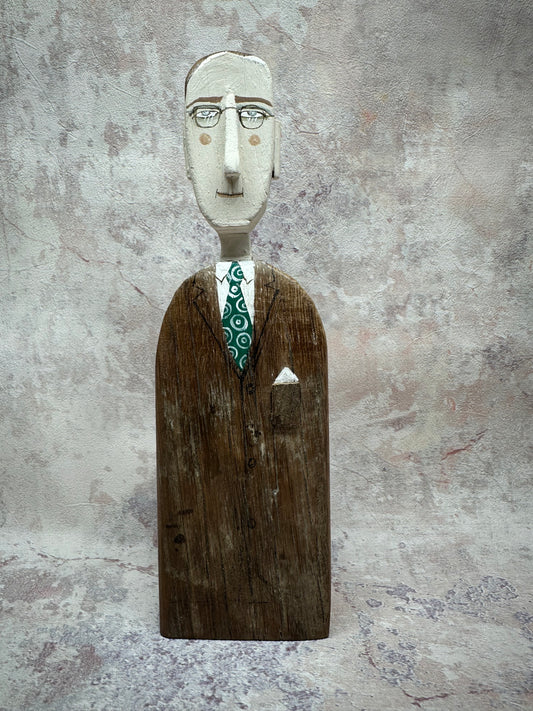 Lynn Muir sculpture for Portrait of a Northern town in Heart Gallery Hebden Bridge