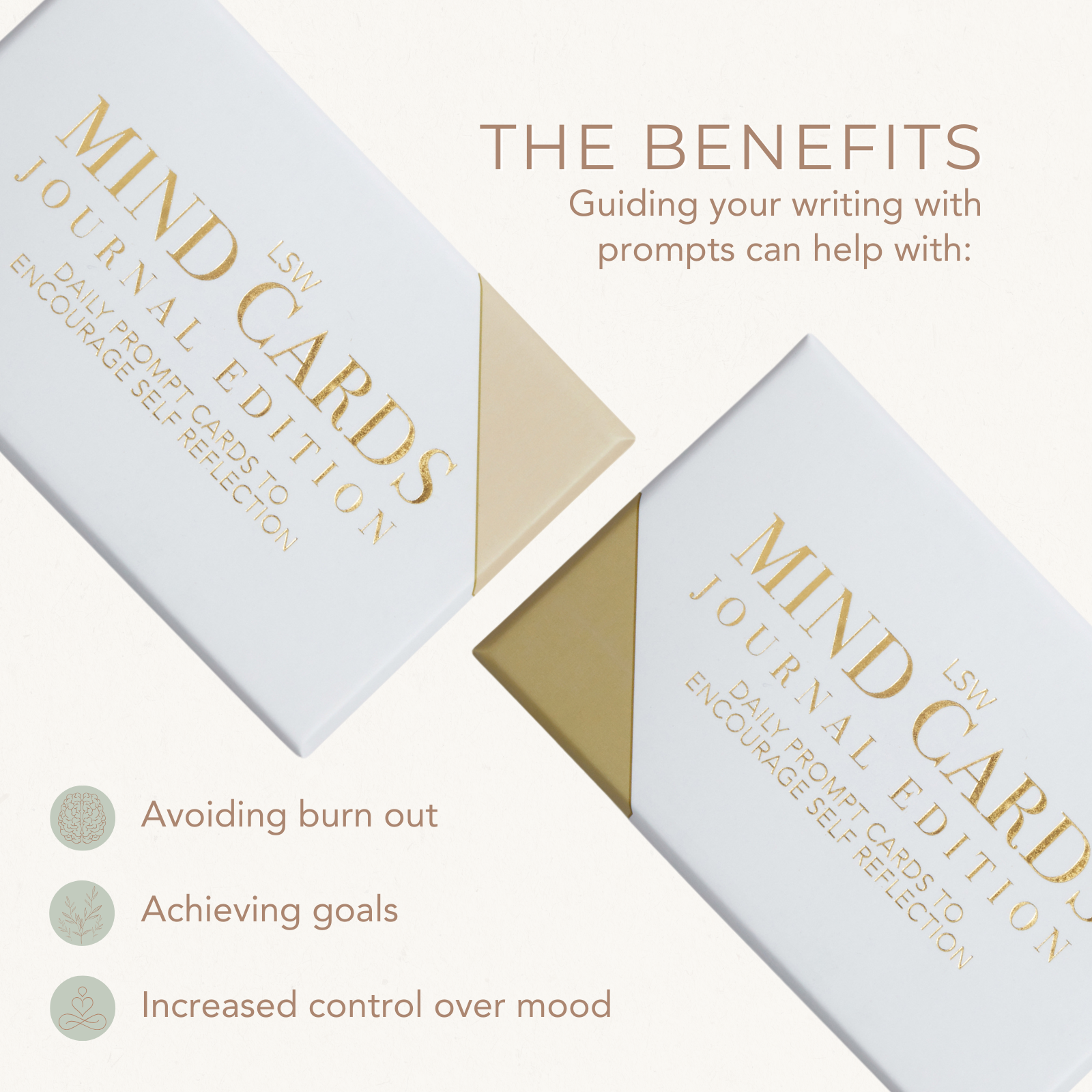 LSW Mind Cards Journal Edition guided prompts for deeper reflection for Heart Gallery
