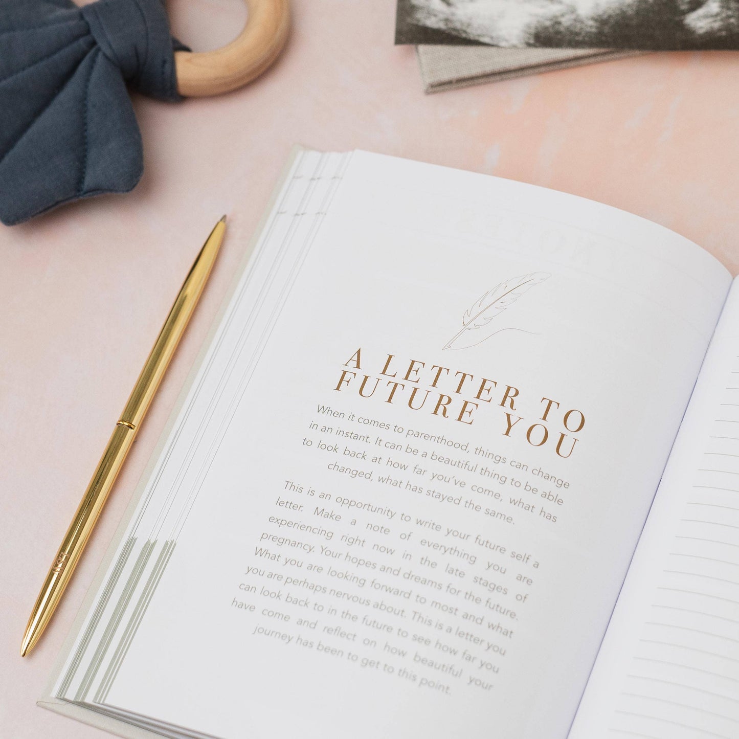 Mama Notes: Pregnancy Journal for Positive Birth