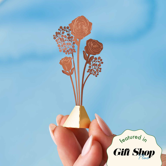 Another Studio - Rose Tiny Bouquet - Copper or Brass