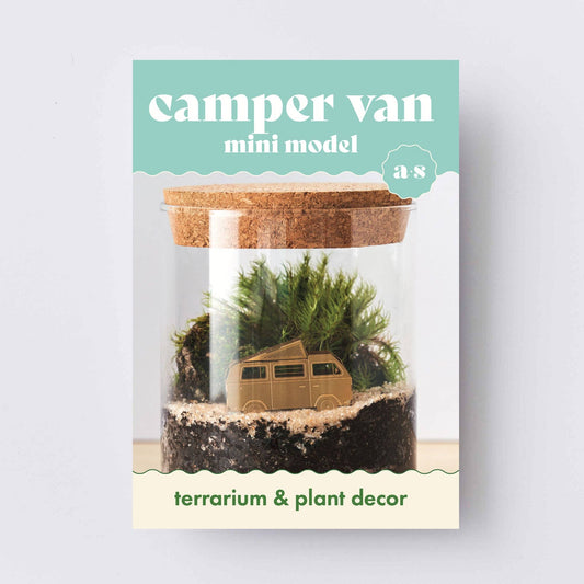 Another Studio - Campervan Mini Model, DIY brass metal building ornament