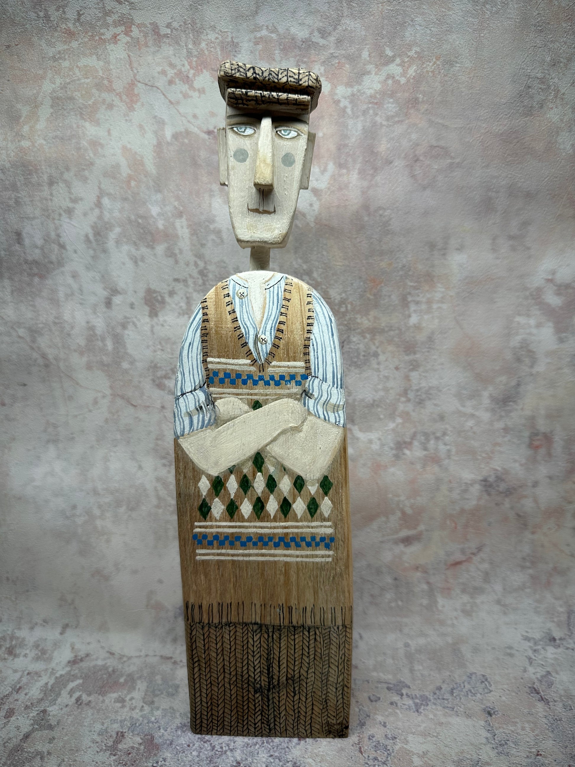 Lynn Muir sculpture for Portrait of a Northern town in Heart Gallery Hebden Bridge