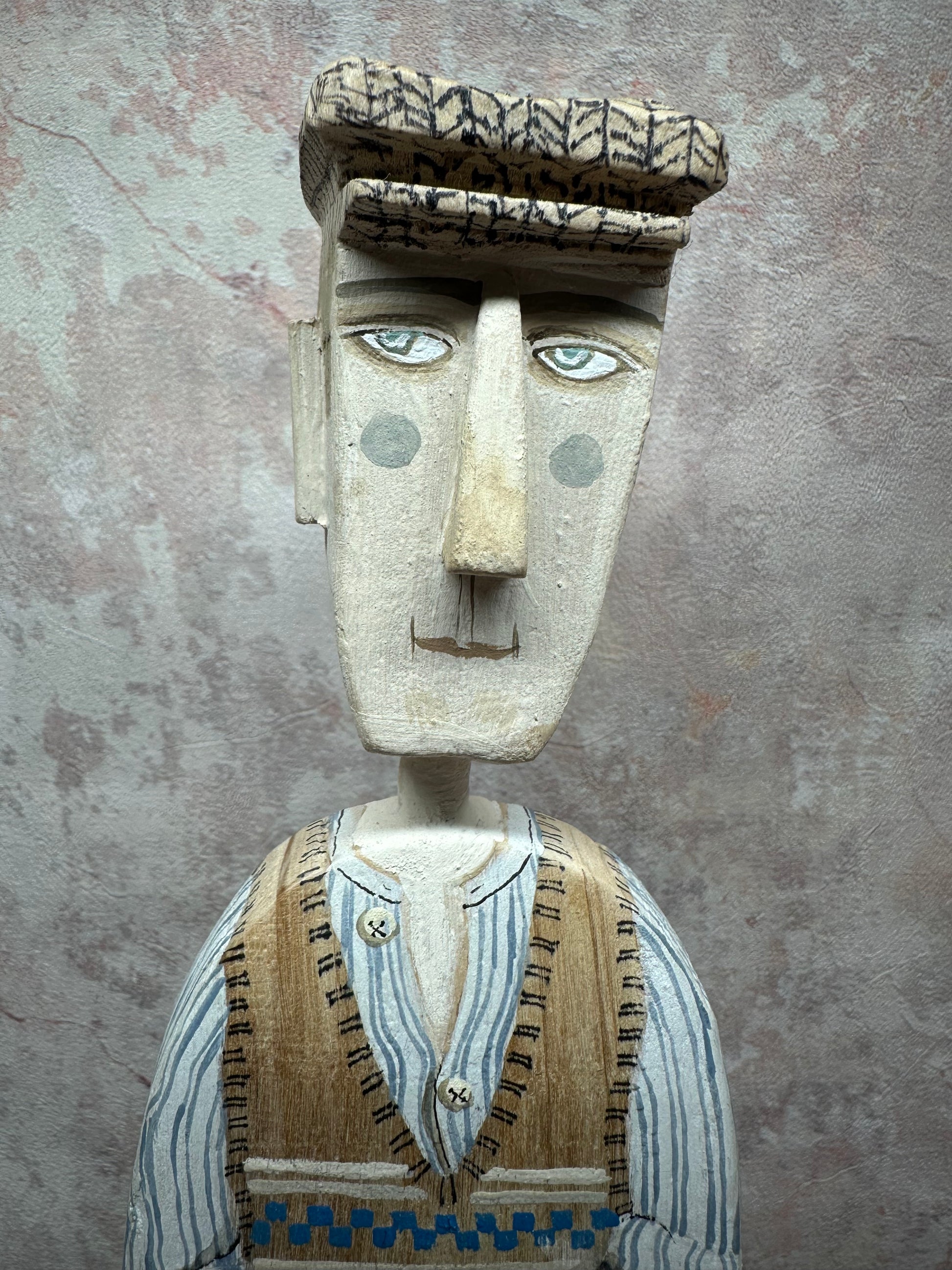 Lynn Muir sculpture for Portrait of a Northern town in Heart Gallery Hebden Bridge