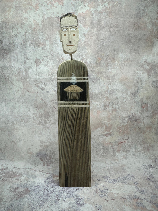 Lynn Muir sculpture for Portrait of a Northern town in Heart Gallery Hebden Bridge