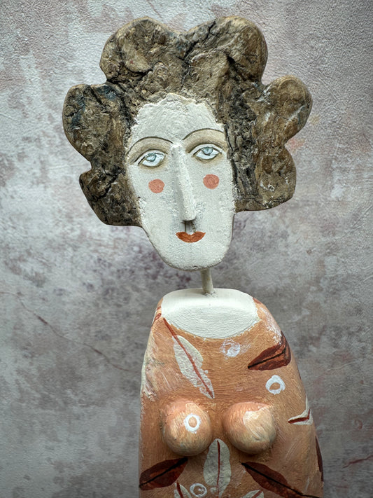 Lynn Muir sculpture for Portrait of a Northern town in Heart Gallery Hebden Bridge