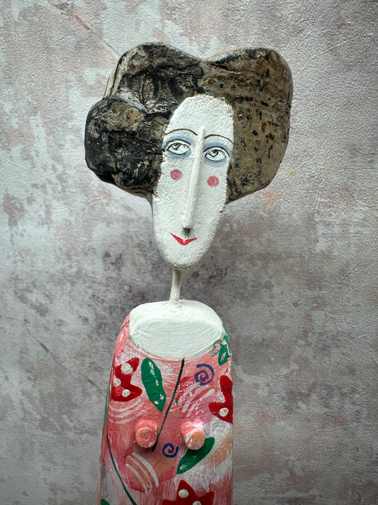 Lynn Muir sculpture for Portrait of a Northern town in Heart Gallery Hebden Bridge