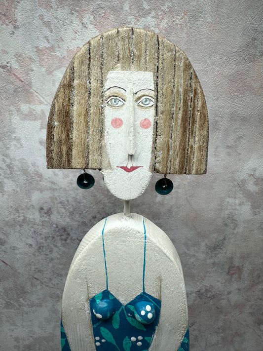 Lynn Muir sculpture for Portrait of a Northern town in Heart Gallery Hebden Bridge