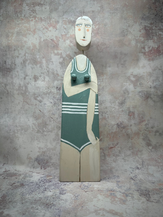 Lynn Muir sculpture for Portrait of a Northern town in Heart Gallery Hebden Bridge